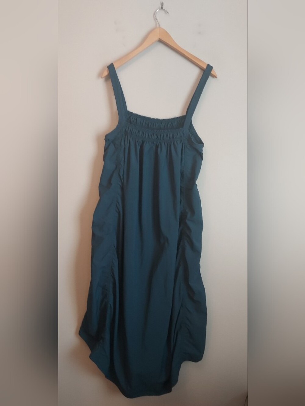 Anthropologie Daily Practice Keeseville Teal Midi Dress Size XL - Picture 8 of 13